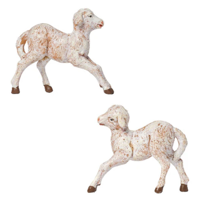 Fontanini White Sheep Family - 5" Scale