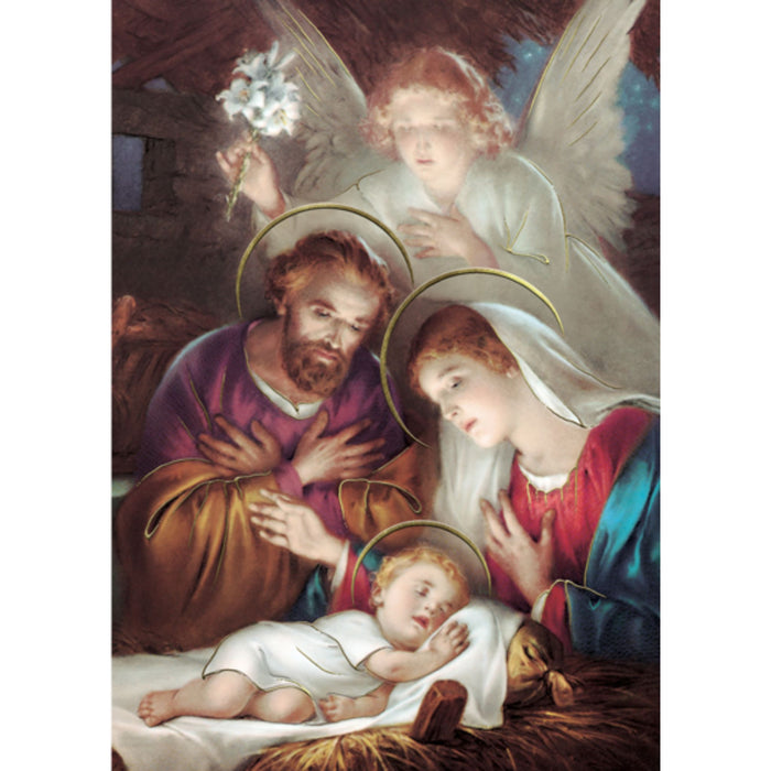 Holy Family with Angel Boxed Card Set
