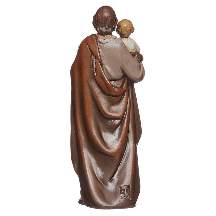 St Joseph and Child Statue 6" High