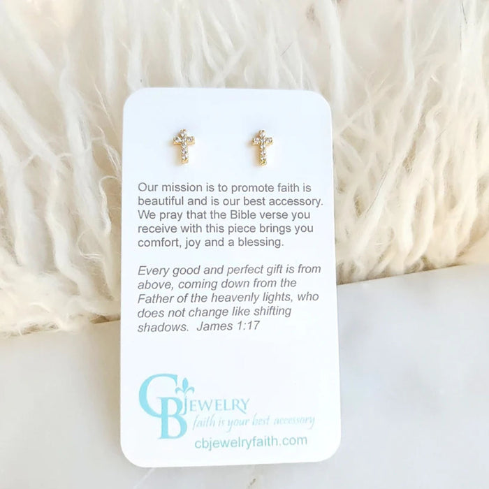 Heaven's Kingdom Earrings in Gold