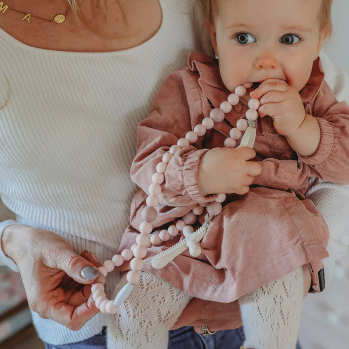Baby Rosary Cecilia Pink