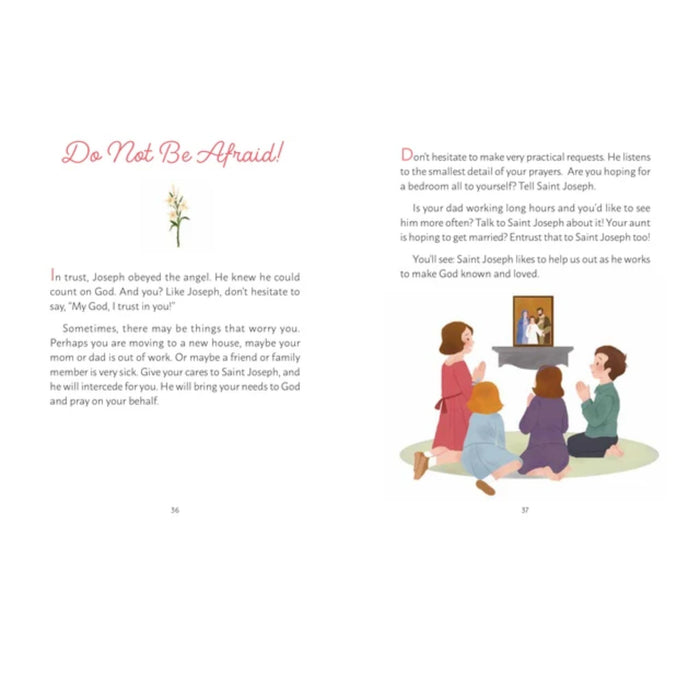 Saint Joseph: Watch Over My Family by Sabine Du Mesnil