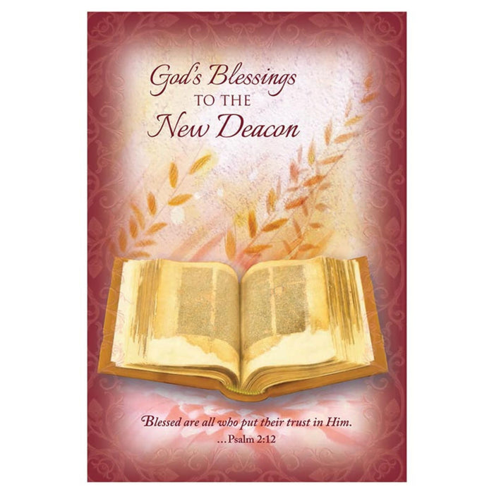 New Deacon God's Blessings (Ordination)