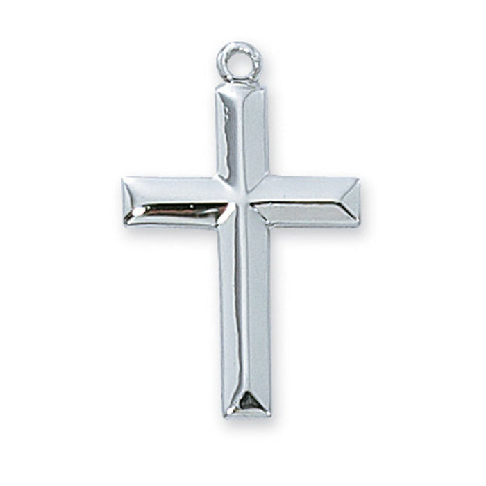 Cross Sterling Silver on 18" Chain
