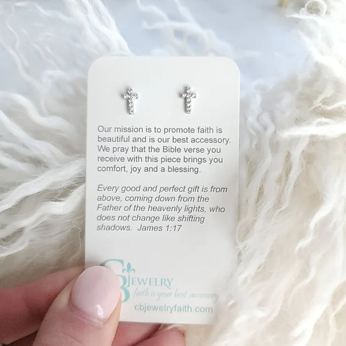 Heaven's Kingdom Earrings in Silver