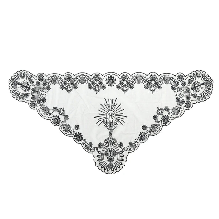 Black Chalice and Cross Chapel Veil