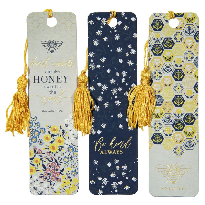 Bookmark Set Kind Words are Like Honey