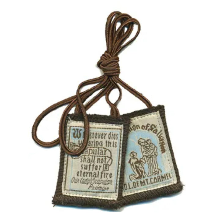 Best Brown Scapular with Brown cord