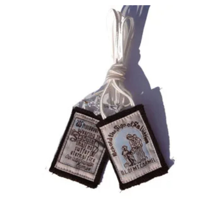 Best Brown Scapular with White cord
