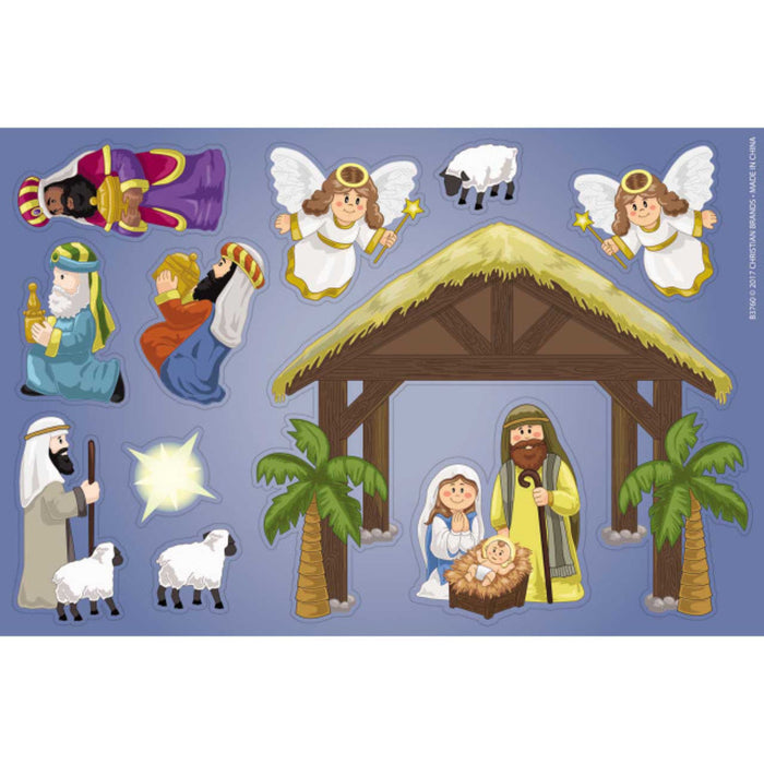 Magnet Nativity Set (11 pieces)