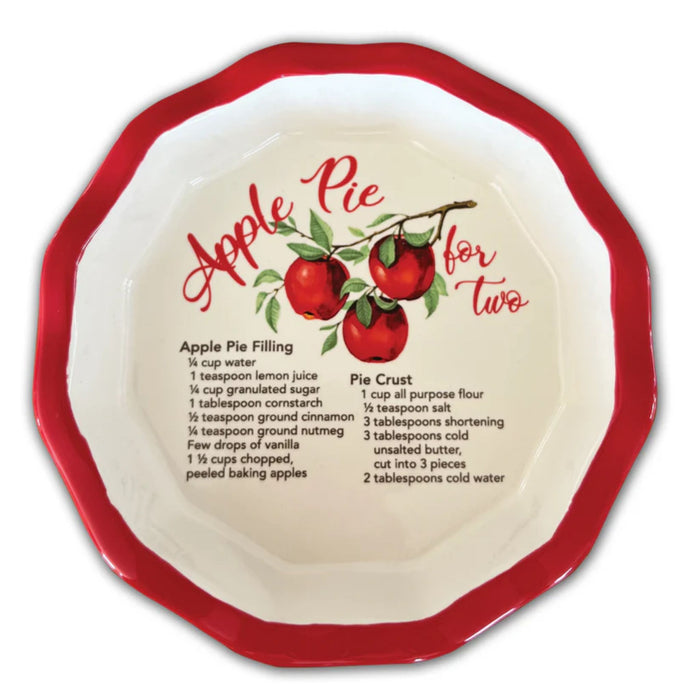 Mini Apple Pie Recipe Plate