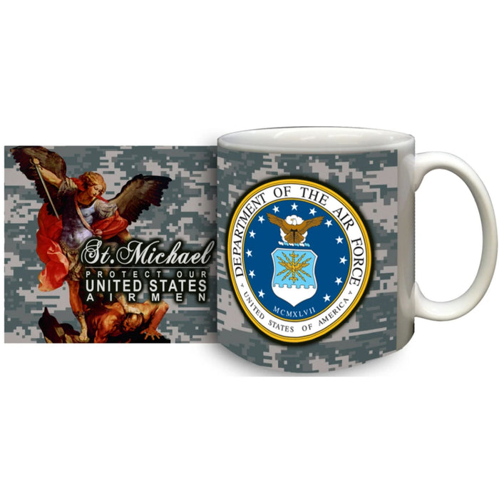 Coffee Mug Air Force and St Michael