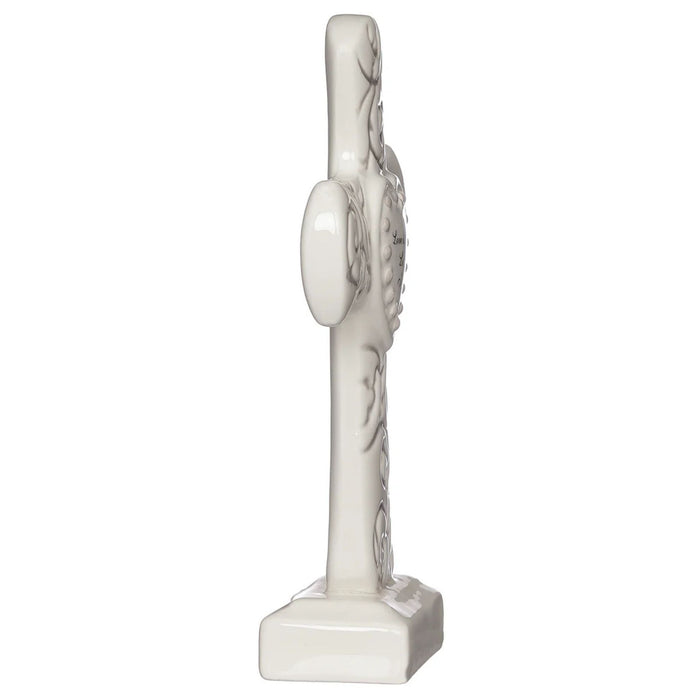 Standing Cross Porcelain 7.25" "Love is Patient"