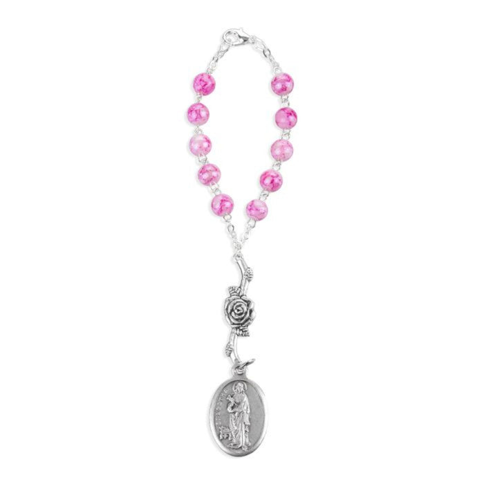 One Decade Saint Agatha Rosary for Breast Cancer