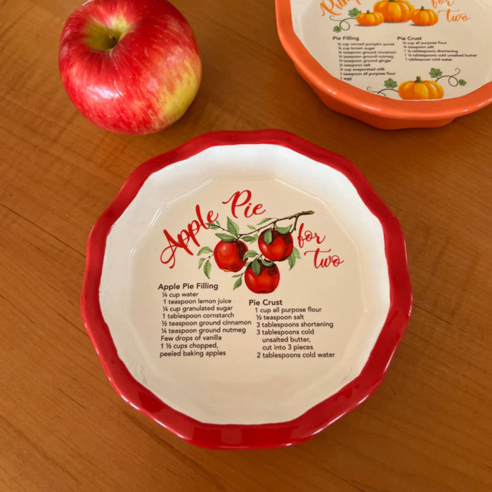 Mini Apple Pie Recipe Plate