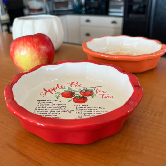Mini Apple Pie Recipe Plate