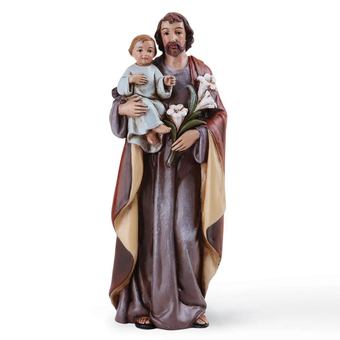 St Joseph and Child Statue 4" High