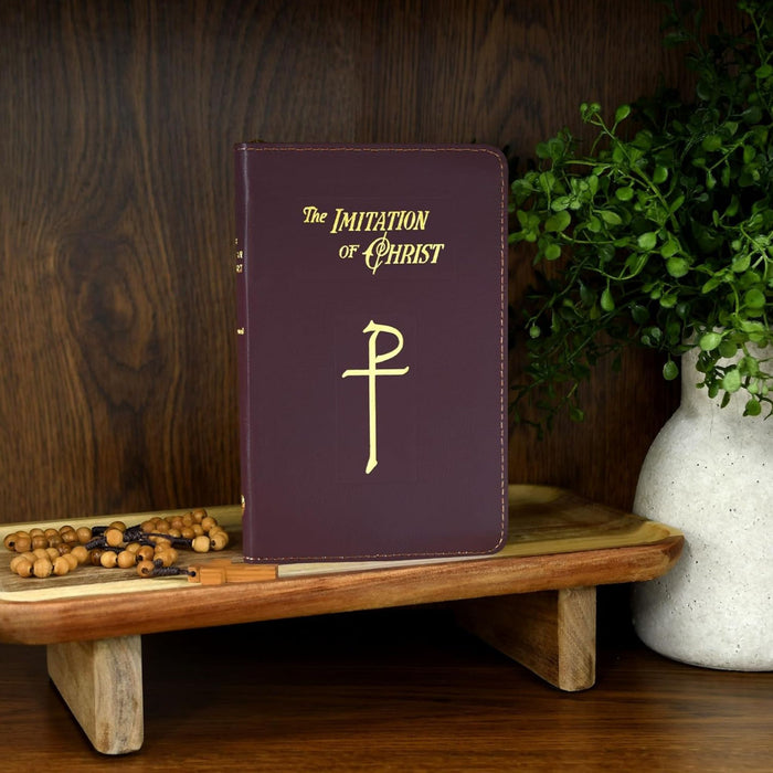 The Imitation of Christ in Bonded Leather with Zipper