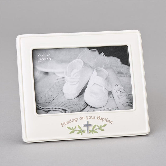 Baptism Frame 4 x 6 "Blessings on Your Baptism"