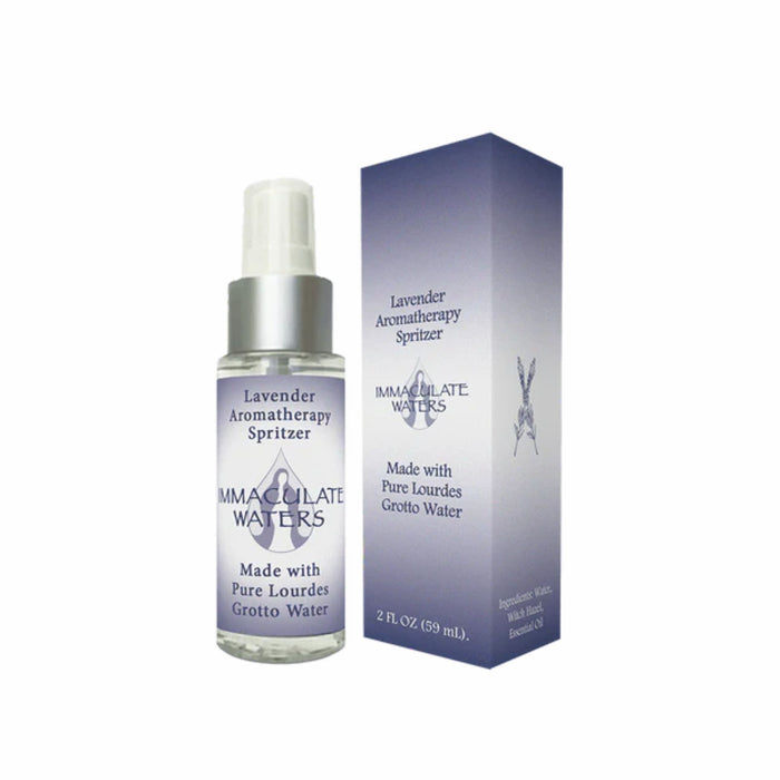 Lourdes Water in Aromatherapy Spritzer Natural Lavender Scent