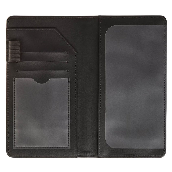 Checkbook Cover "Joyful" Mauve Floral Faux Leather