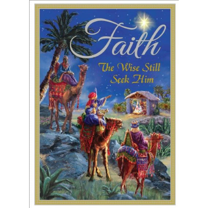 Christmas Card The Wise Still Seek Him Pack of 5