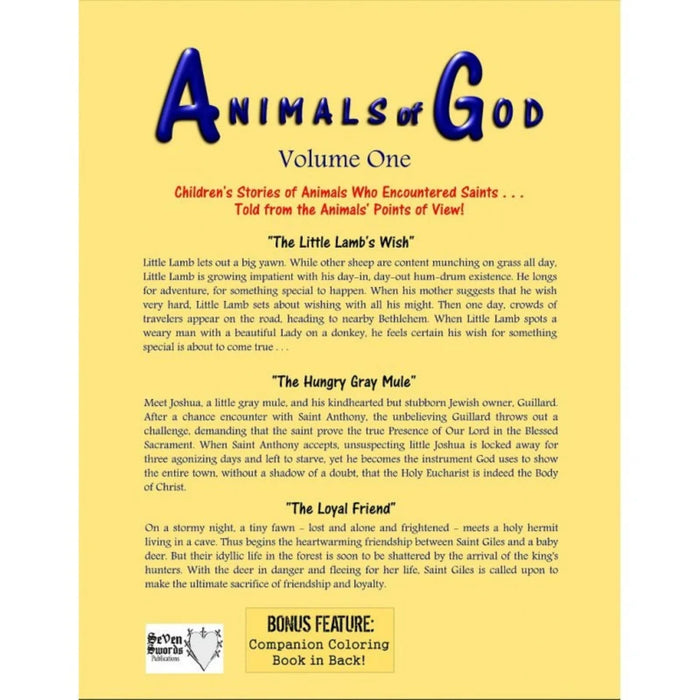 Animals of God Vol. 1 by Susan Peek