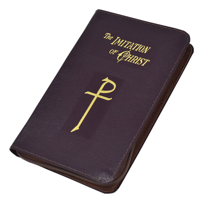 The Imitation of Christ in Bonded Leather with Zipper