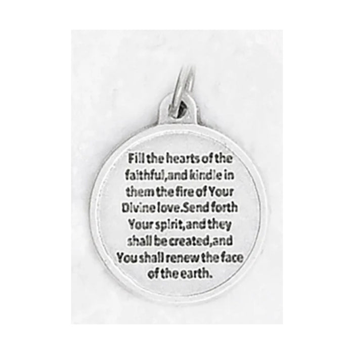 "Come Holy Spirit" 0.75" Round Medal