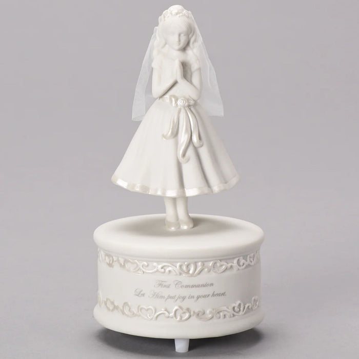 First Communion 7.5" Girl Musical Figure