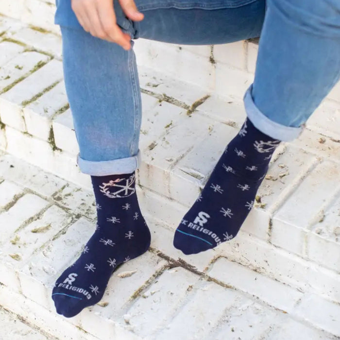 Chi Rho Adult Socks