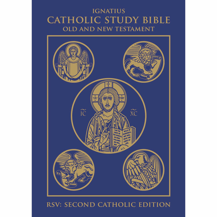 Ignatius Catholic Study Bible Old and New Testaments By Scott Hahn & Curtis Mitch Leather