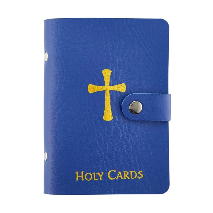 Holy Card Holder in Blue