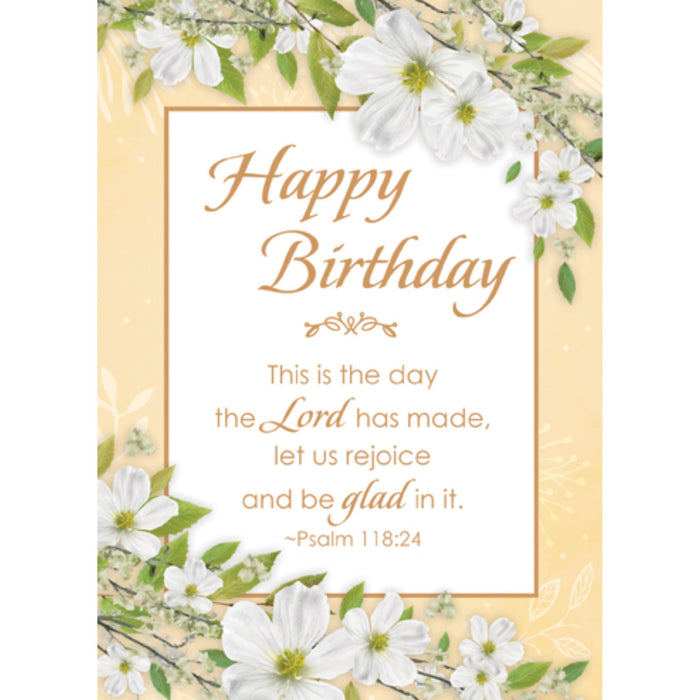 Birthday Greeting Card This is the day the Lord's has made