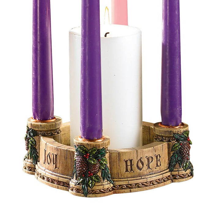 Advent Wreath Faith, Hope, Love and Joy