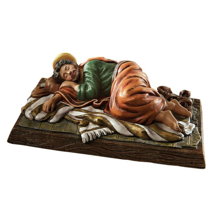 Sleeping St Joseph 6" Resin