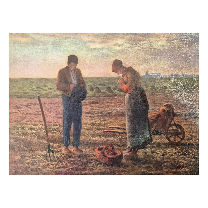 Vintage Frameable print on Artboard The Angelus