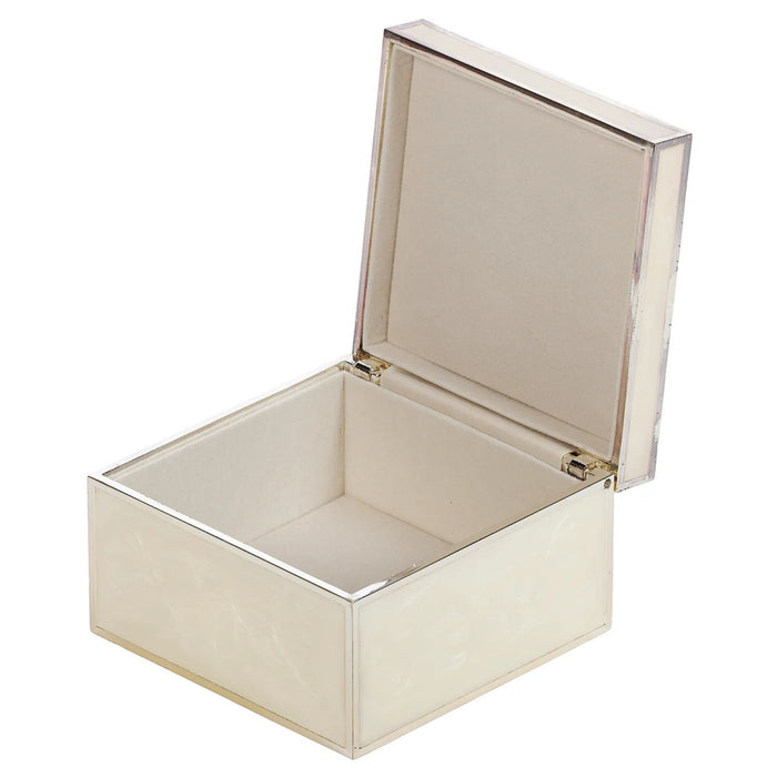 First Communion Keepsake Box with Pearlized Finish