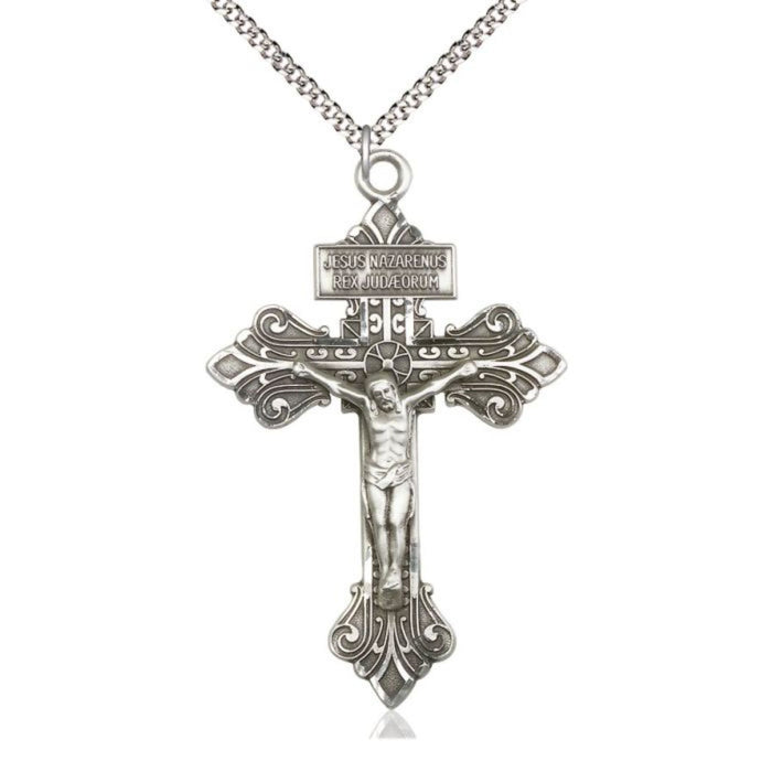 Pardon Crucifix on 24" Chain