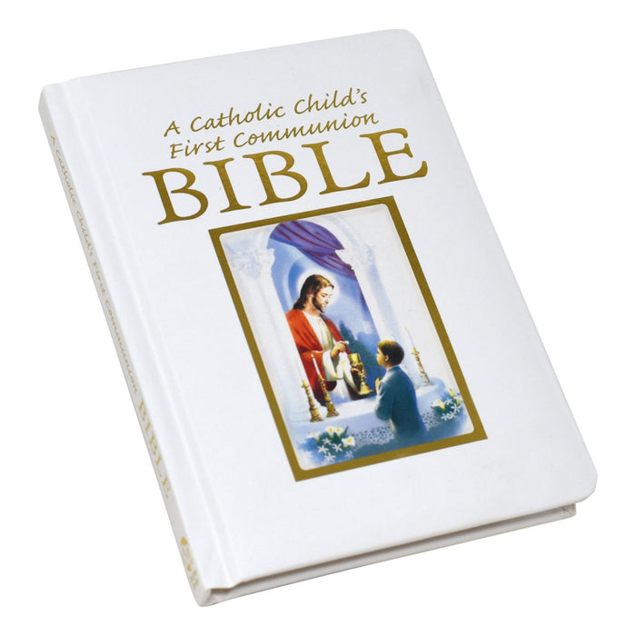 A Catholic Child's First Communion Bible Traditions Boy