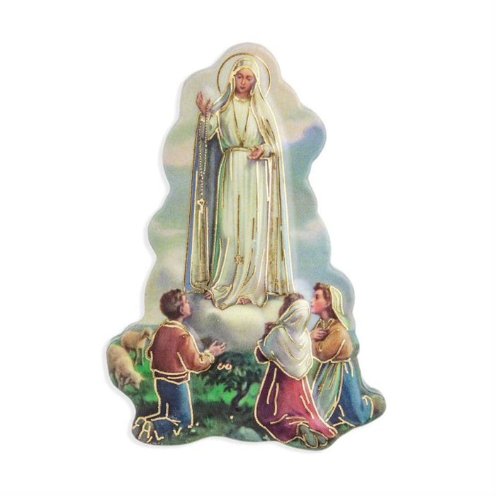 Magnetic Resin Statuette of the Our Lady of Fatima