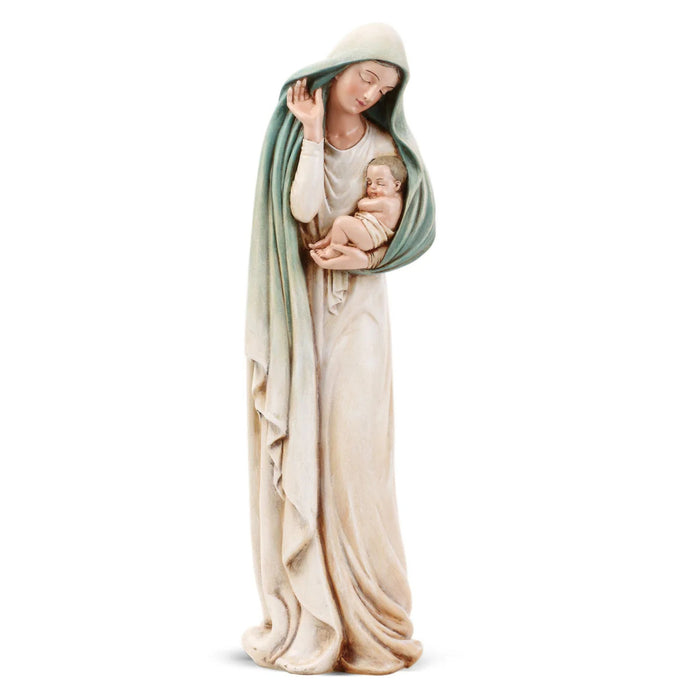 Statue Madonna and Child 12" High