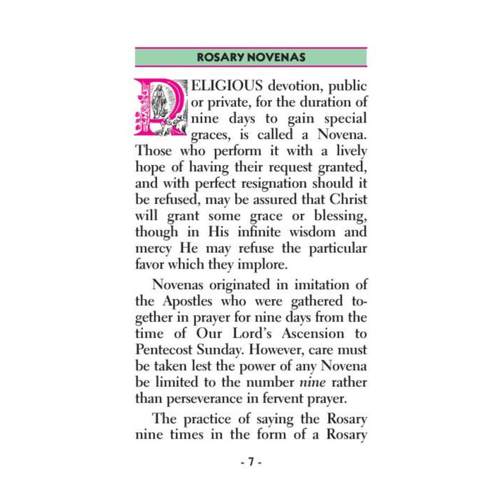 Pray The Rosary by Rev. J. M. Lelen