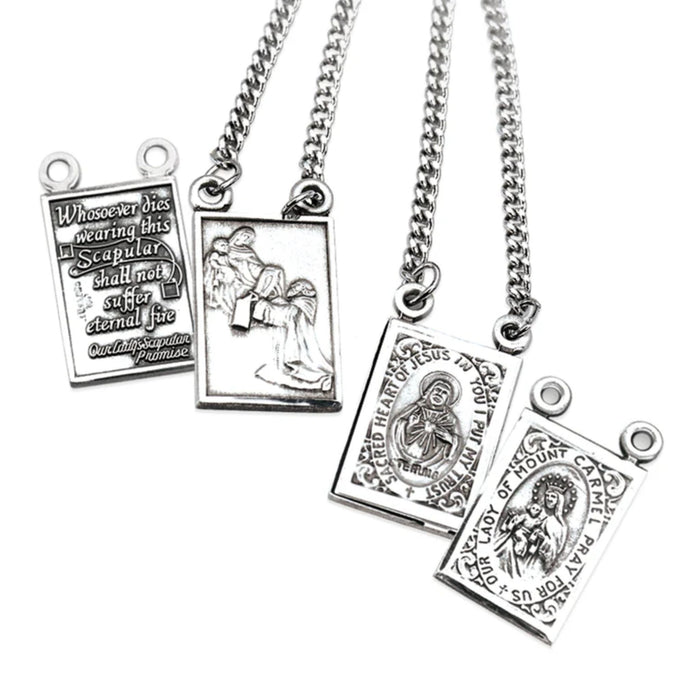 Scapular Sterling Silver on Chain
