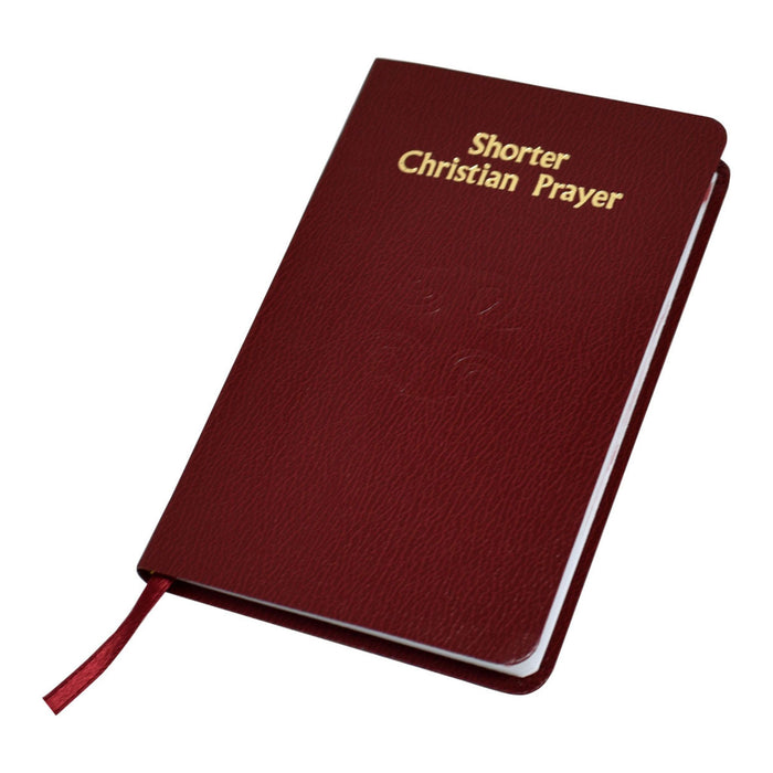 Shorter Christian Prayer in Maroon Softcover
