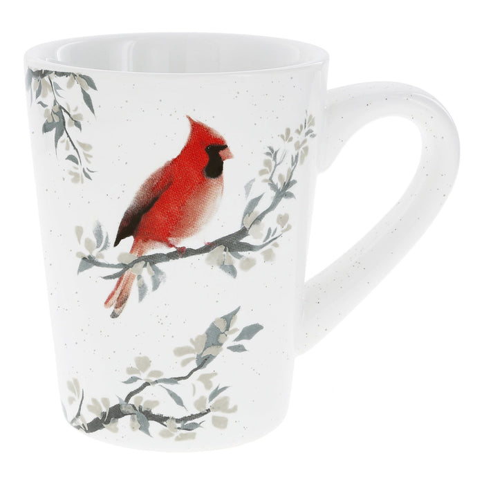 Coffee Mug with Cardinal on Branch 13oz