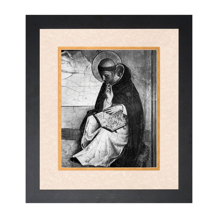 St Dominic Framed Art 8" x 10"
