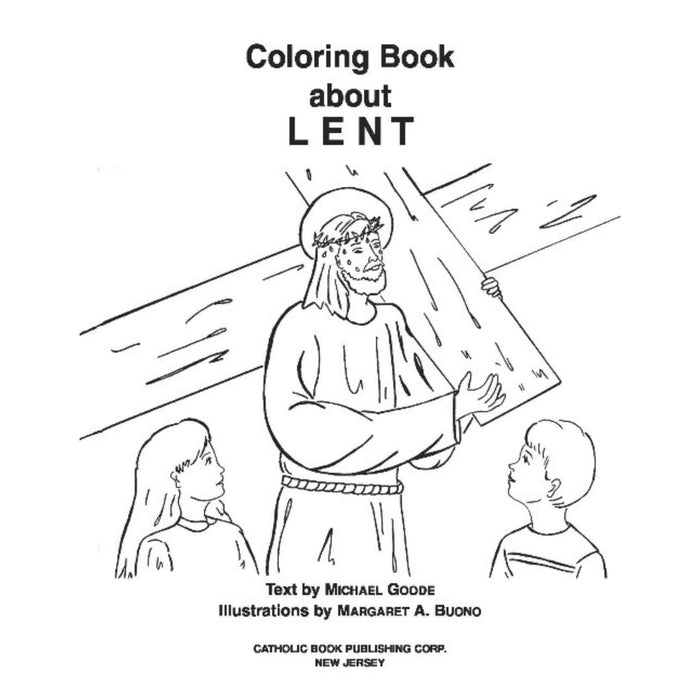 Coloring Book About Lent