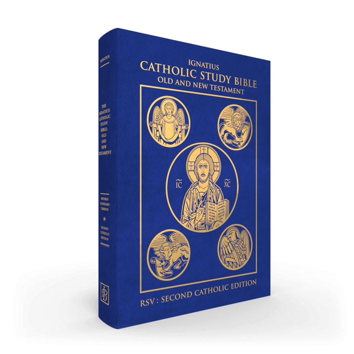 Ignatius Catholic Study Bible Old and New Testaments By Scott Hahn & Curtis Mitch Leather