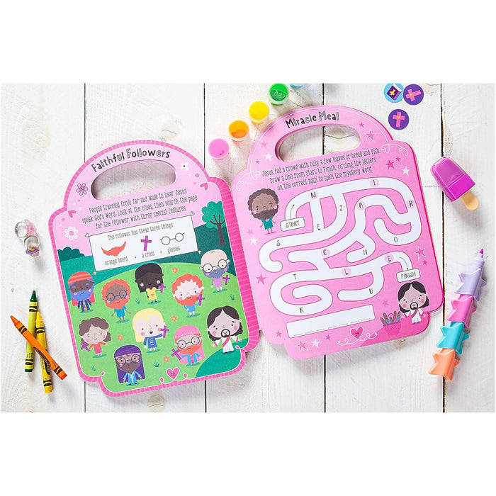My Pretty Pink Bible Activity Book
